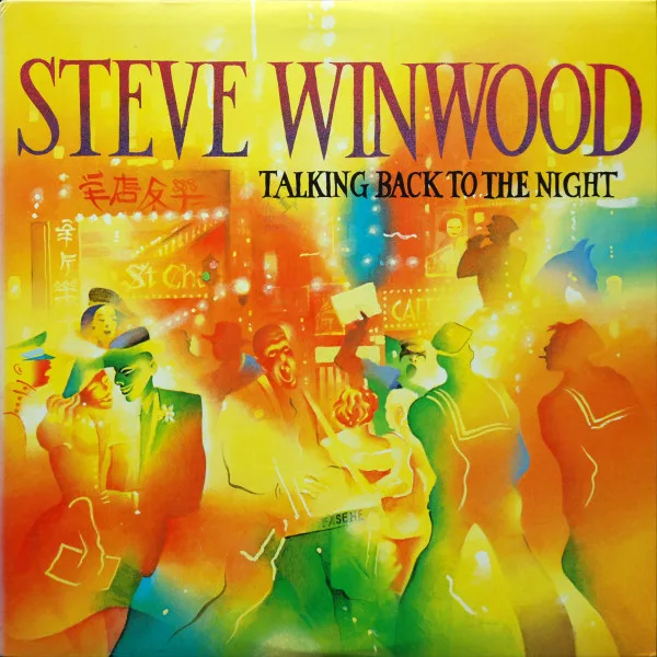 Capa de Steve Winwood — Talking Back To The Night