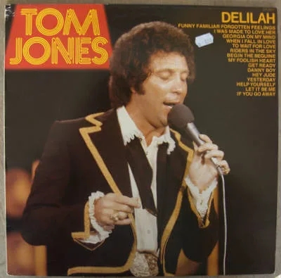 Capa de Tom Jones — Delilah