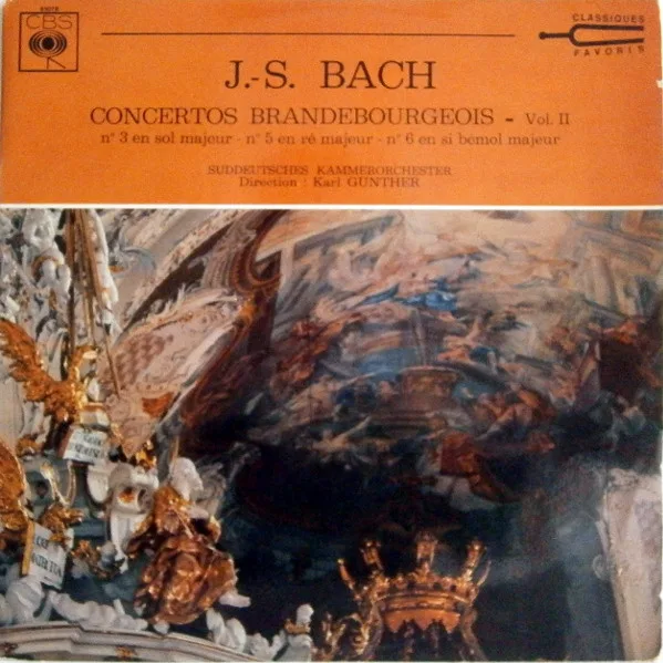 Capa de J.-S. Bach* — Suddeutsches Kammerorchester*, Karl Gunther