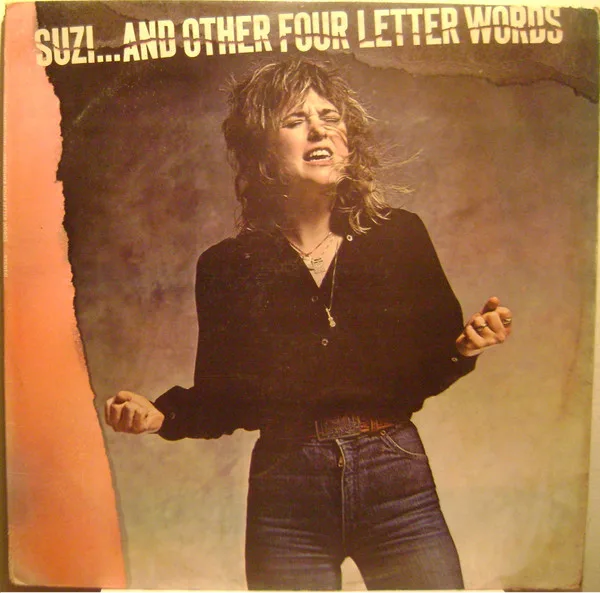 Capa de Suzi Quatro — Suzi... And Other Four Letter Words