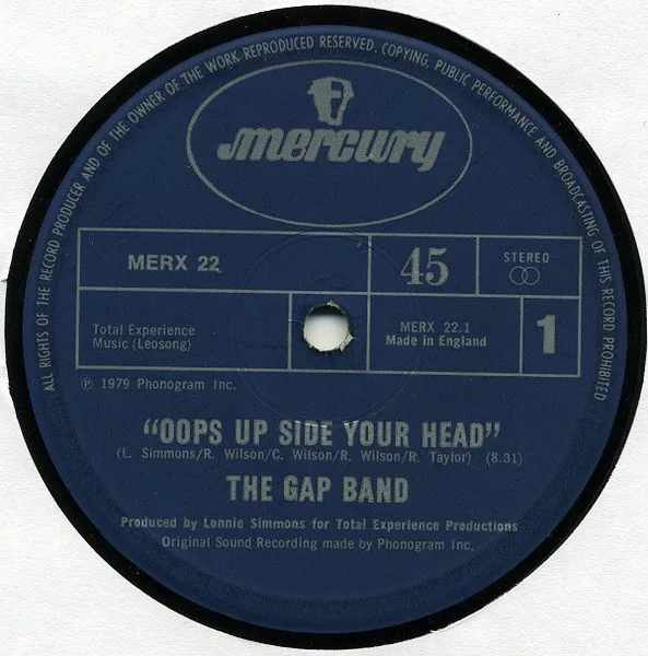 Capa de The Gap Band — Oops Up Side Your Head 