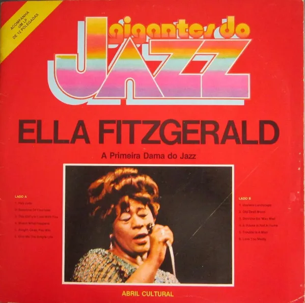 Capa de Ella Fitzgerald — A Primeira Dama Do Jazz