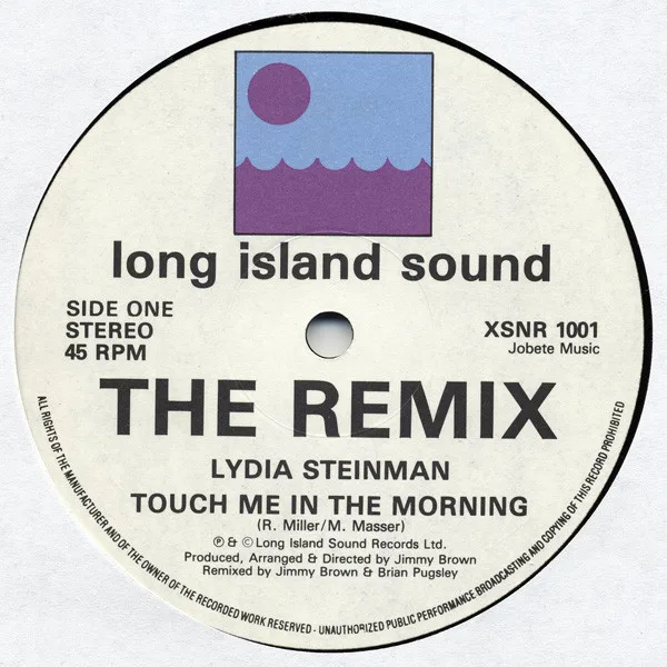 Capa de Lydia Steinman — Touch Me In The Morning (Remix)