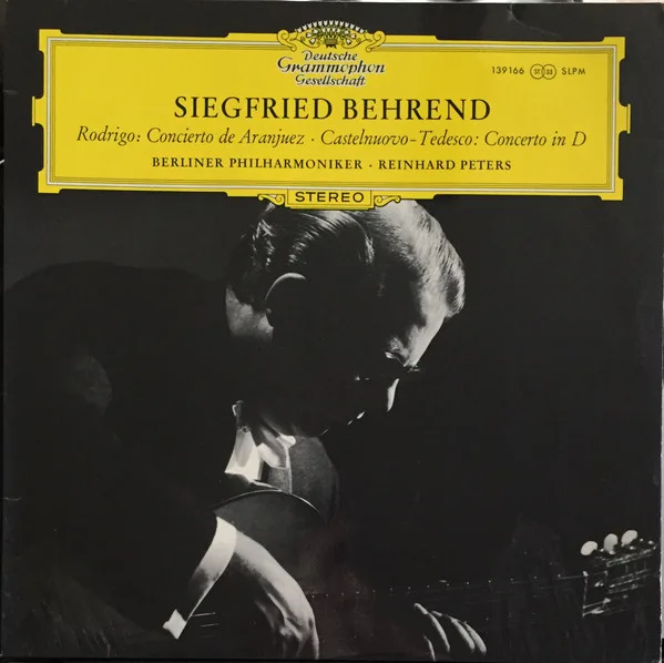 Capa de Rodrigo* / Castelnuovo-Tedesco* — Siegfried Behrend