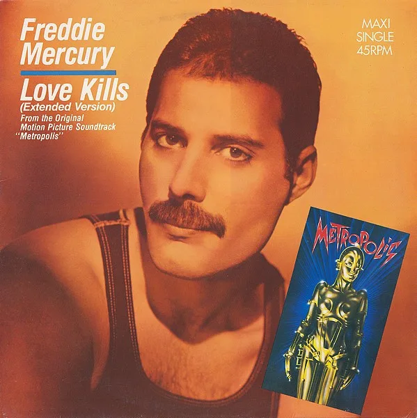 Capa de Freddie Mercury — Love Kills (Extended Version)