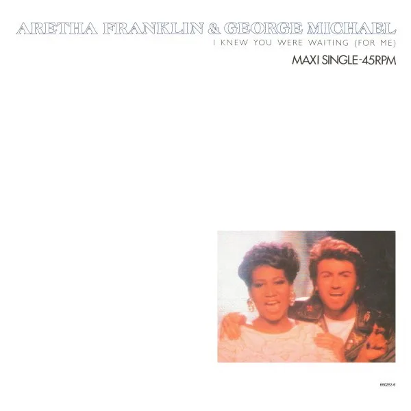Capa de Aretha Franklin & George Michael — I Knew You Were Waiting (For Me)