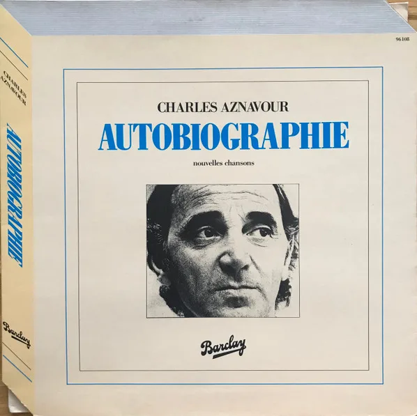 Capa de Charles Aznavour — Autobiographie