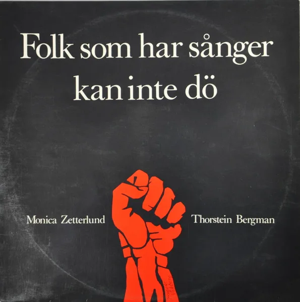 Capa de Monica Zetterlund / Thorstein Bergman — Folk Som Har Sånger Kan Inte Dö