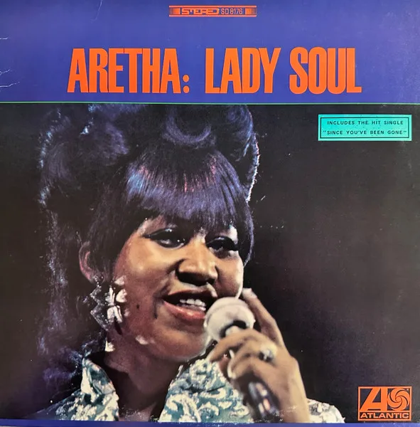 Capa de Aretha Franklin — Lady Soul