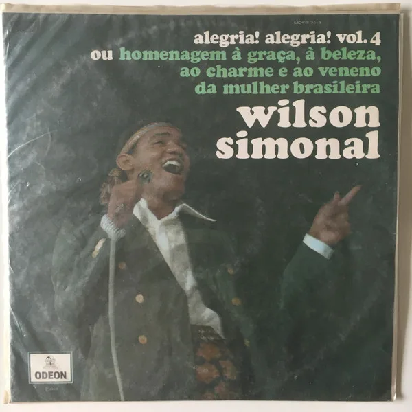 Capa de Wilson Simonal — Alegria! Alegria! Vol.4