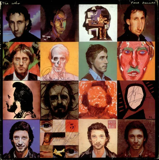 Capa de The Who — Face Dances