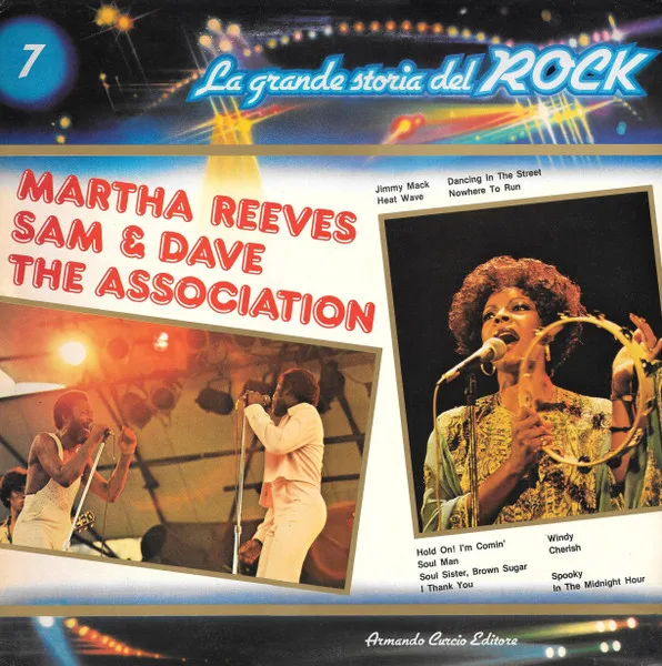 Capa de Martha Reeves / Sam & Dave / The Association (2) — Martha Reeves / Sam & Dave / The Association