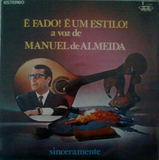 Capa de Manuel De Almeida — Sinceramente