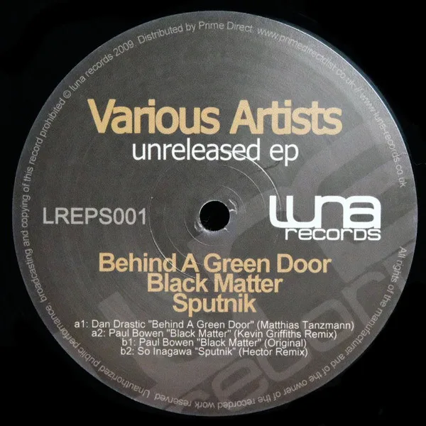 Capa de Various — Unreleased EP