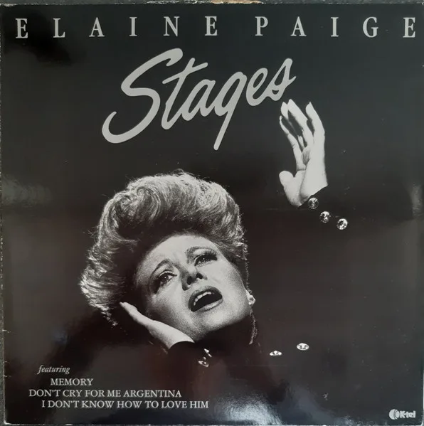 Capa de Elaine Paige — Stages