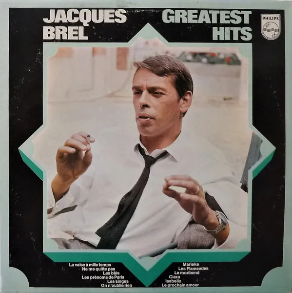 Capa de Jacques Brel — Greatest Hits