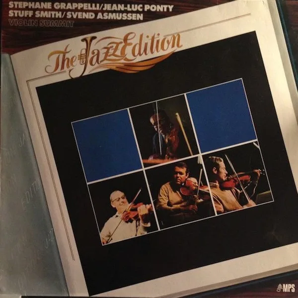 Capa de Stéphane Grappelli, Jean-Luc Ponty, Stuff Smith, Svend Asmussen — Violin Summit