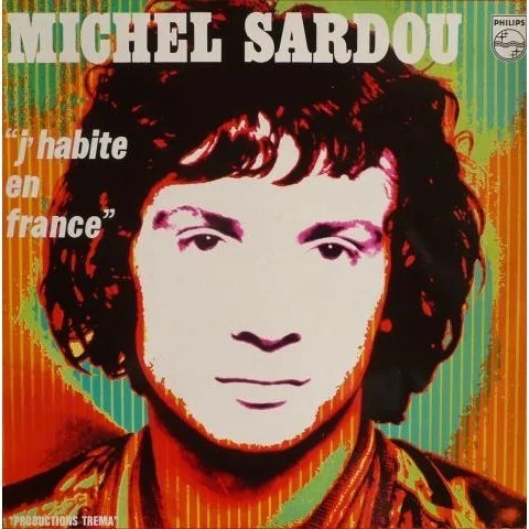 Capa de Michel Sardou — J'habite En France