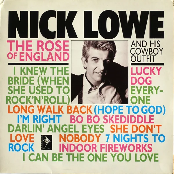 Capa de Nick Lowe And His Cowboy Outfit — The Rose Of England