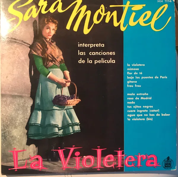 Capa de Sara Montiel — Interpreta Las Canciones De La Película "La Violetera"
