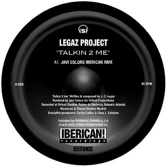 Capa de Legaz Project — Talkin 2 Me