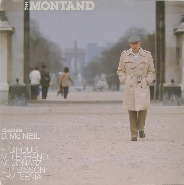 Capa de Yves Montand — Chante D. Mc Neil