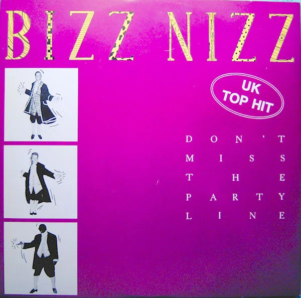 Capa de Bizz Nizz — Don't Miss The Partyline