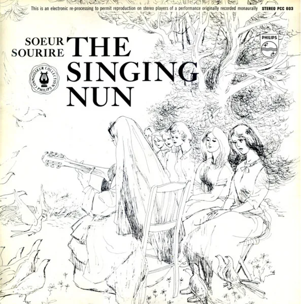 Capa de Soeur Sourire — The Singing Nun