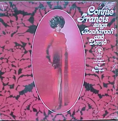 Capa de Connie Francis — Sings Bacharach And David
