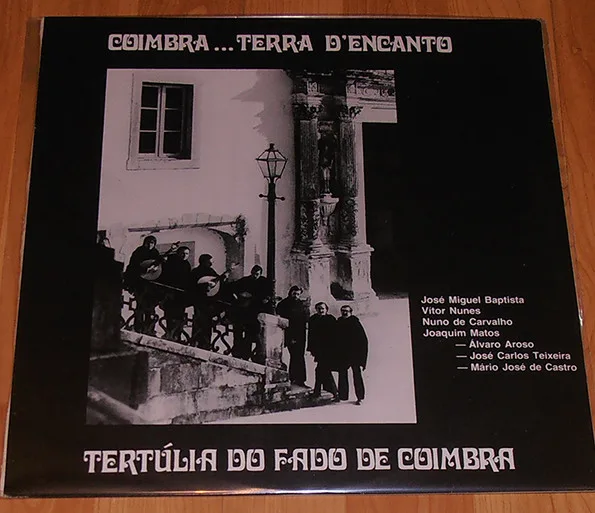 Capa de Tertúlia Do Fado De Coimbra — Coimbra... Terra D´ Encanto