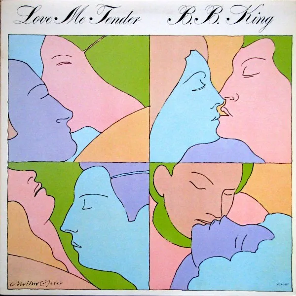 Capa de B.B. King — Love Me Tender