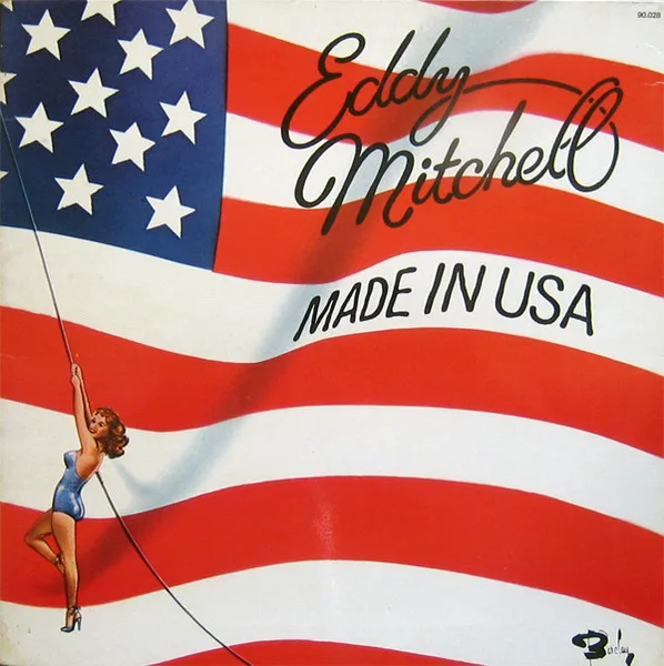 Capa de Eddy Mitchell — Made In USA