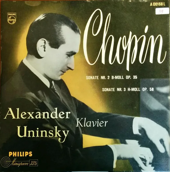 Capa de Frédéric Chopin, Alexander Uninsky — Klavier