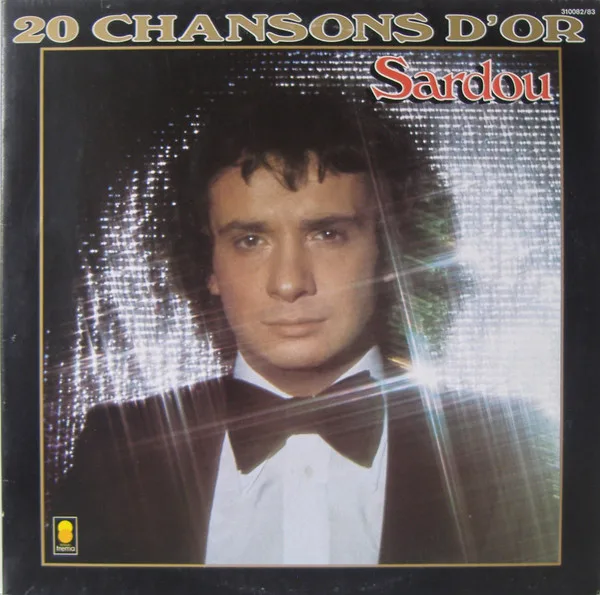 Capa de Sardou* — 20 Chansons D'Or