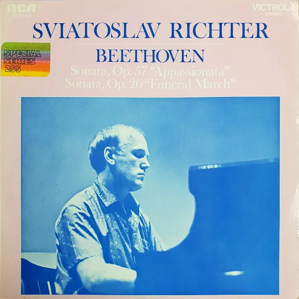 Capa de Sviatoslav Richter — Beethoven Appassionata And Funeral March Sonatas