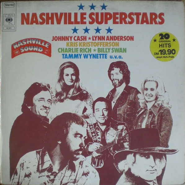 Capa de Various — Nashville Superstars