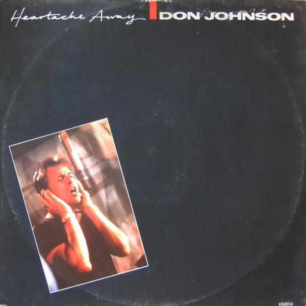 Capa de Don Johnson — Heartache Away