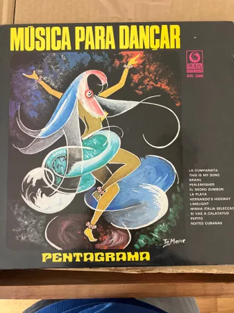 Capa de Pentagrama — Música Para Dançar