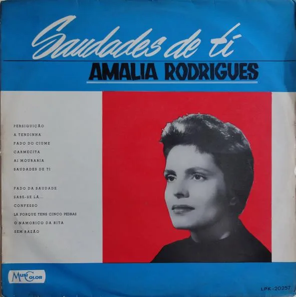 Capa de Amália Rodrigues — Saudades De Ti