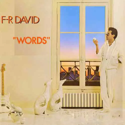 Capa de F.R. David — Words