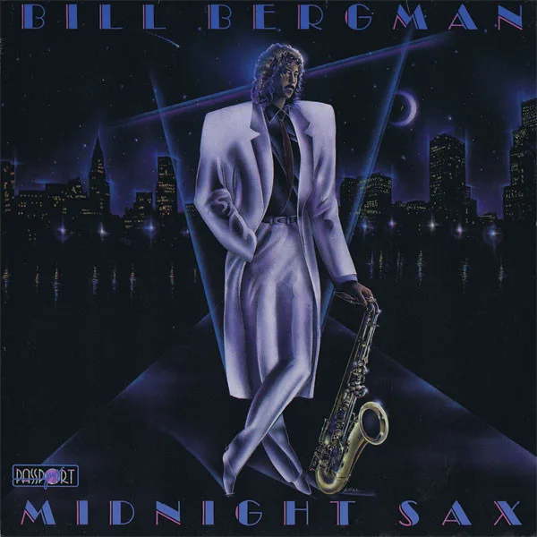 Capa de Bill Bergman — Midnight Sax