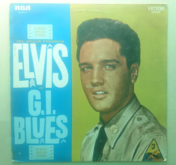 Capa de Elvis* — G. I. Blues