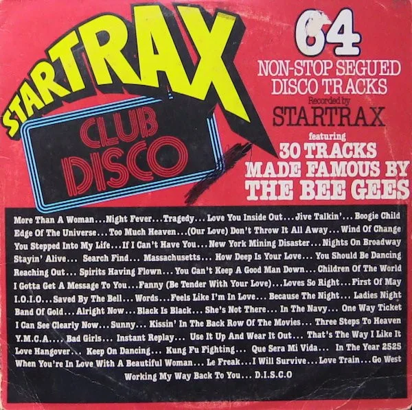 Capa de Startrax — Startrax Club Disco