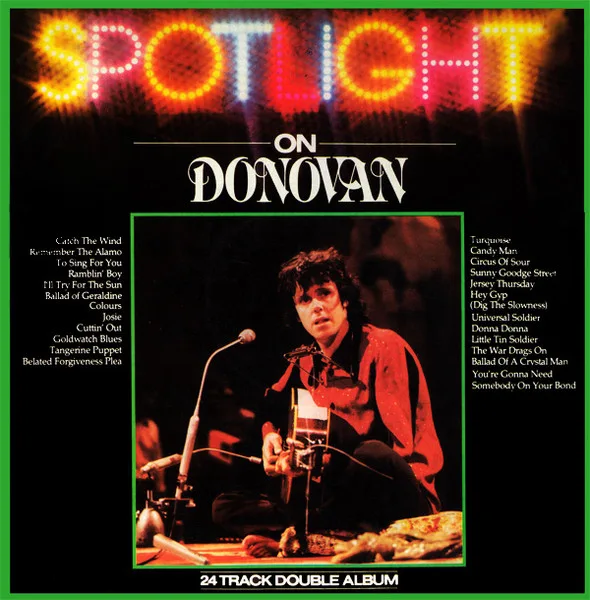 Cover of Donovan — Spotlight On Donovan