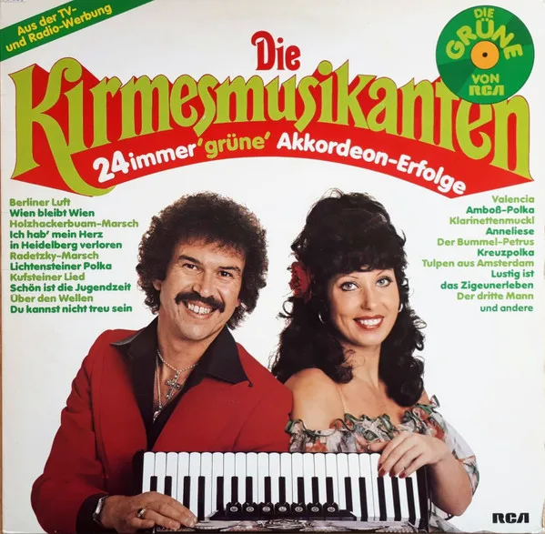 Capa de Die Kirmesmusikanten* — 24immer 'Grüne' Akkordeon Erfolge