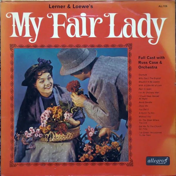 Capa de Full Cast*, Russ Case & Orchestra* — My Fair Lady