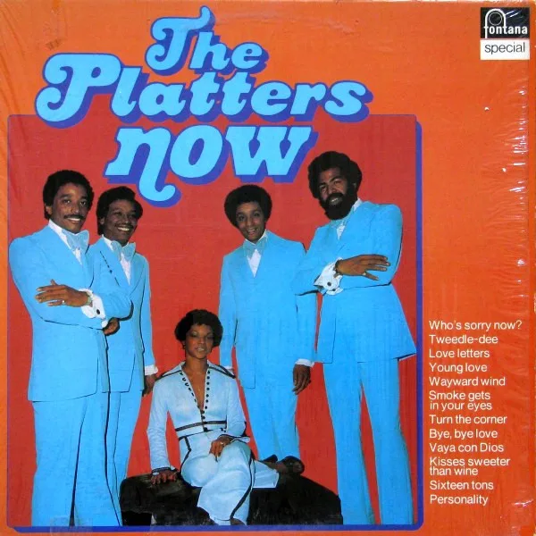 Capa de Platters, The — The Platters Now