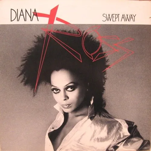 Capa de Diana Ross — Swept Away