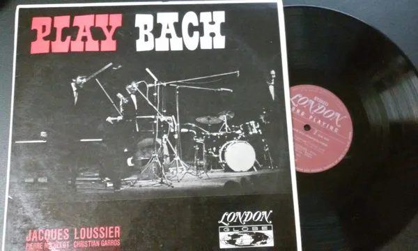 Capa de Jacques Loussier — Play Bach Aux Champs-Élysées