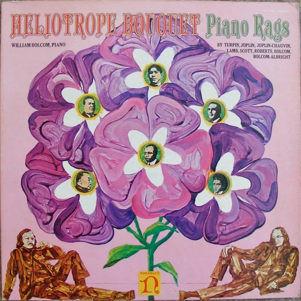 Capa de William Bolcom — Heliotrope Bouquet